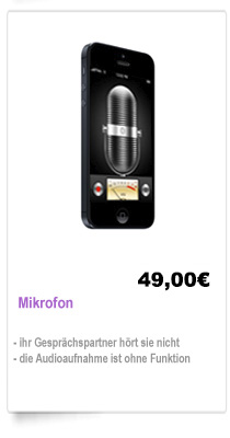 iPhone 5 Mikrofon Reparatur Berlin
